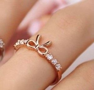 Anillos para niñas pequeñas de oro sale